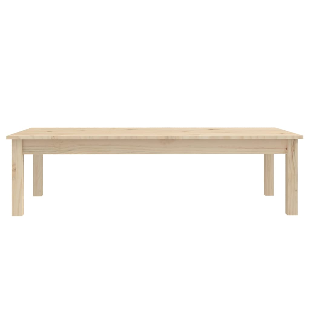 Coffee table 110x50x30 cm solid pine