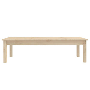 Coffee table 110x50x30 cm solid pine