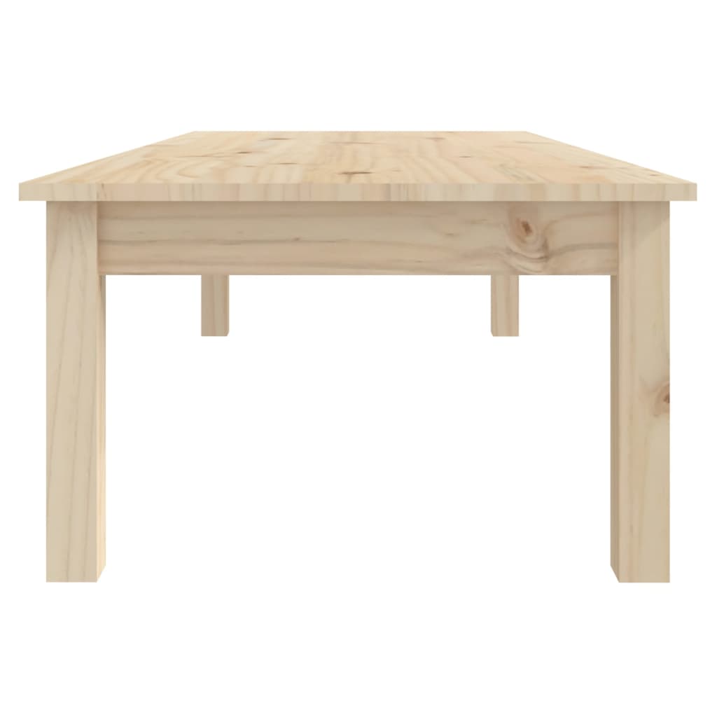 Coffee table 110x50x30 cm solid pine