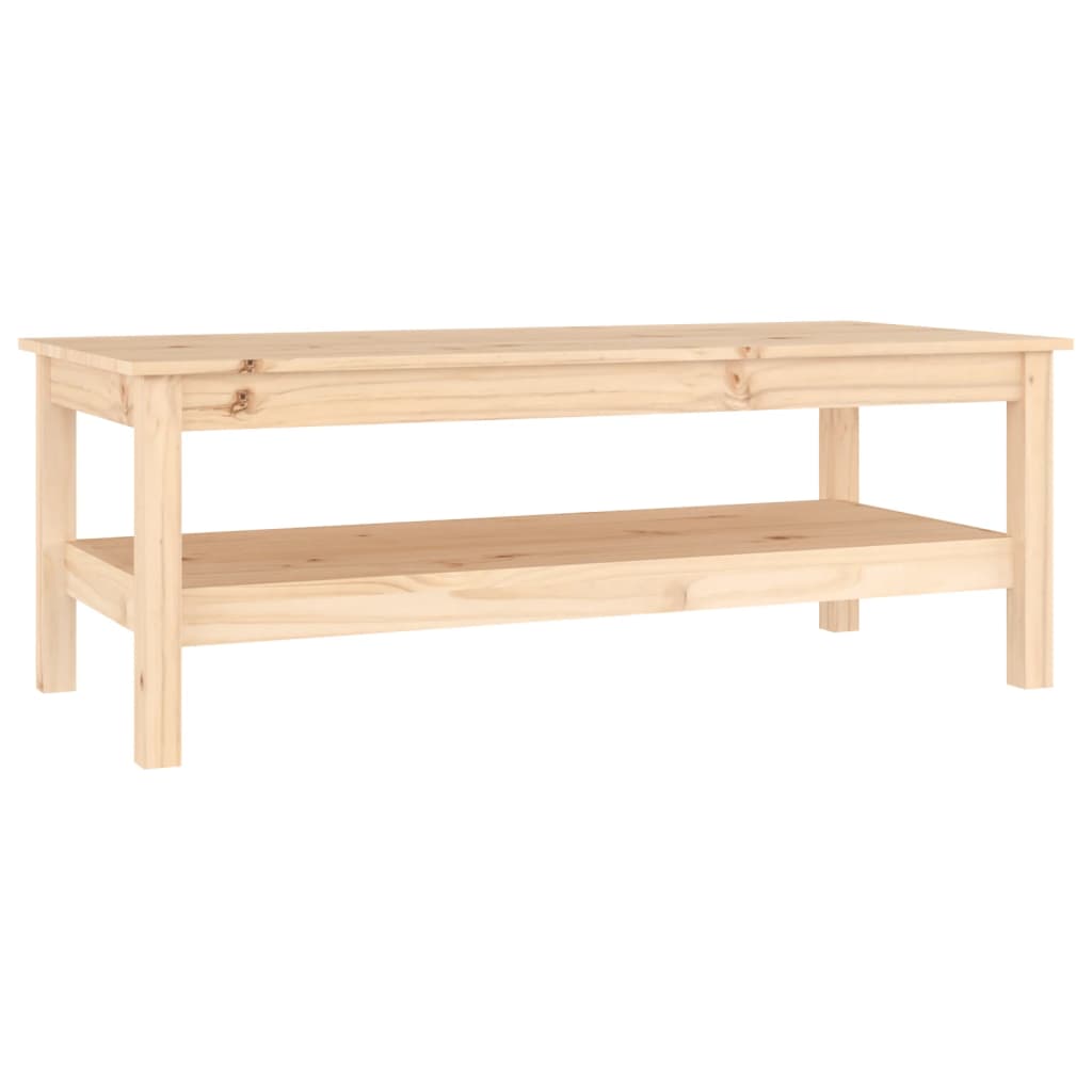 Coffee table 110x50x40 cm solid pine