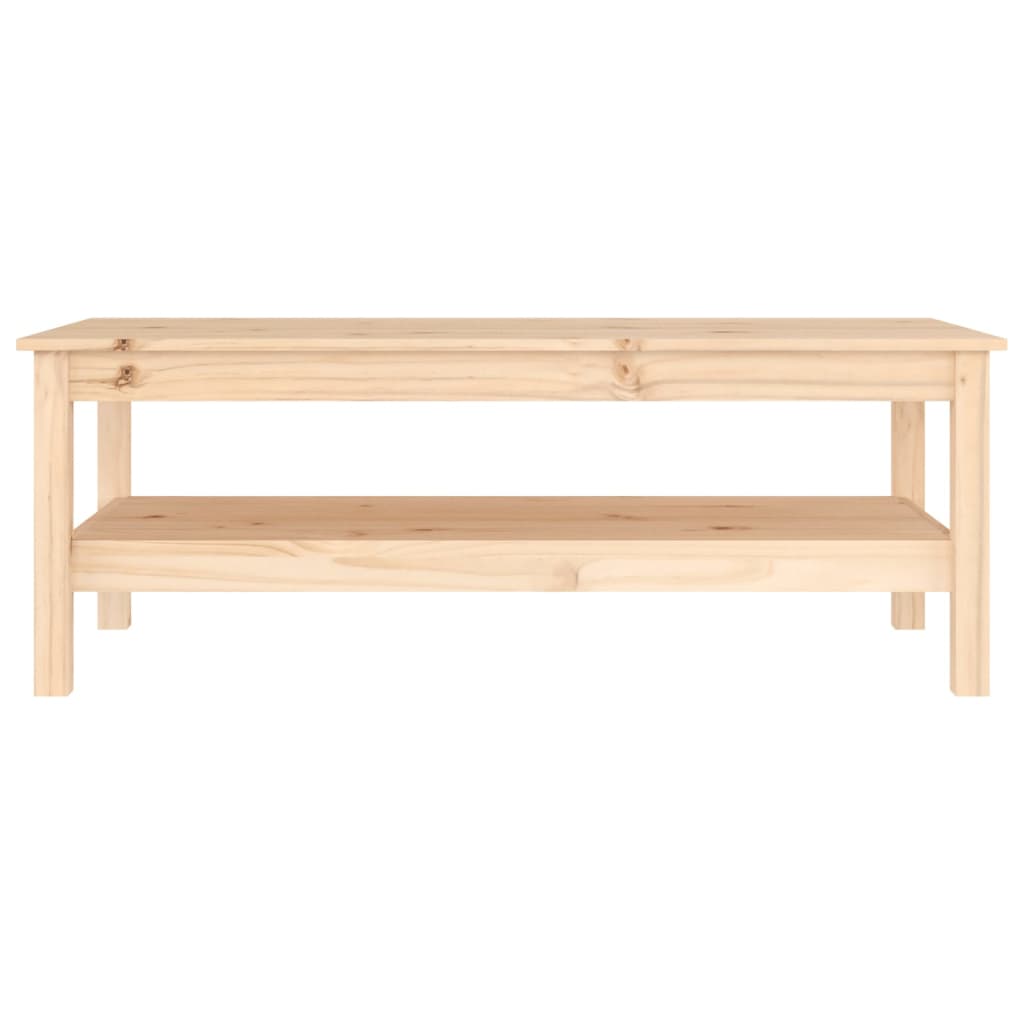 Coffee table 110x50x40 cm solid pine