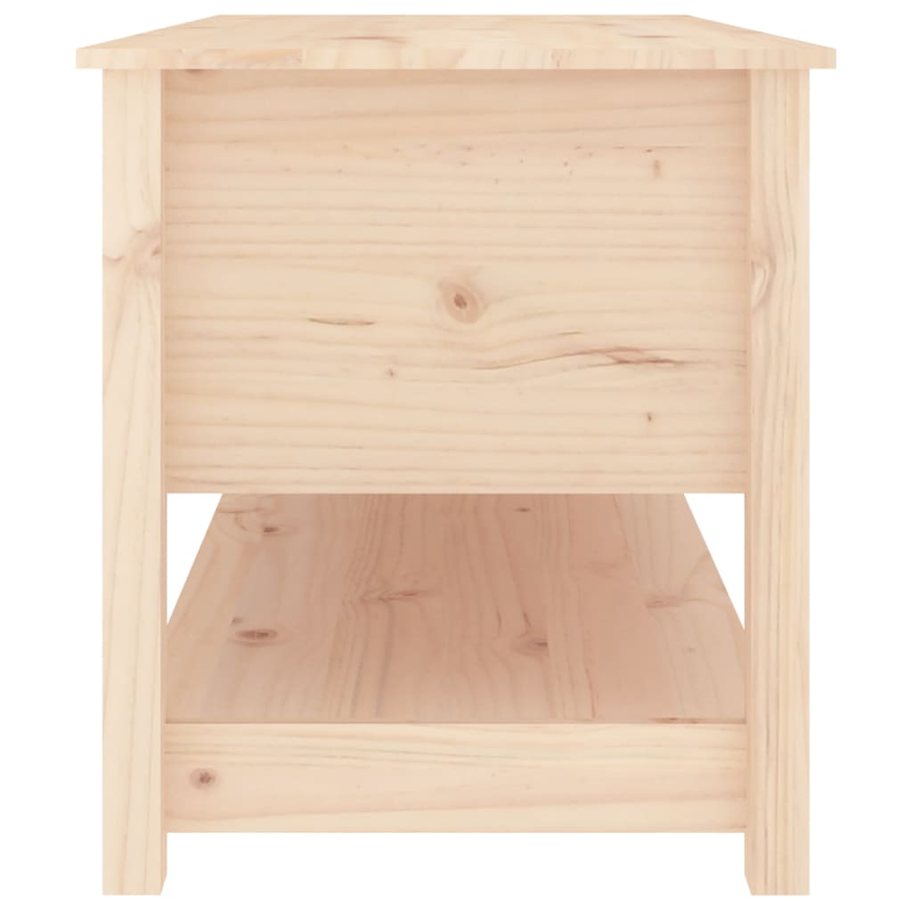 Coffee table 102x49x55 cm solid pine wood