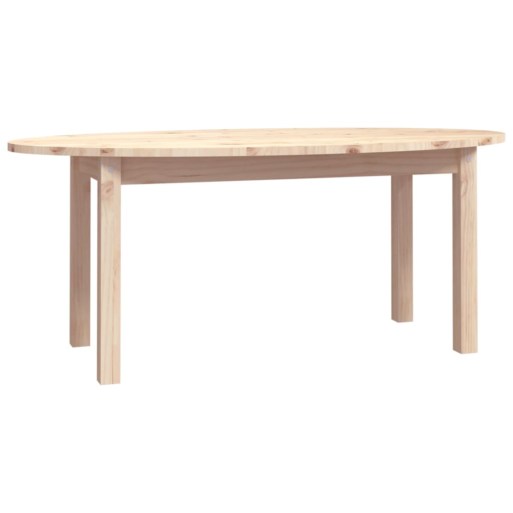 Coffee table 110x55x45 cm solid pine wood