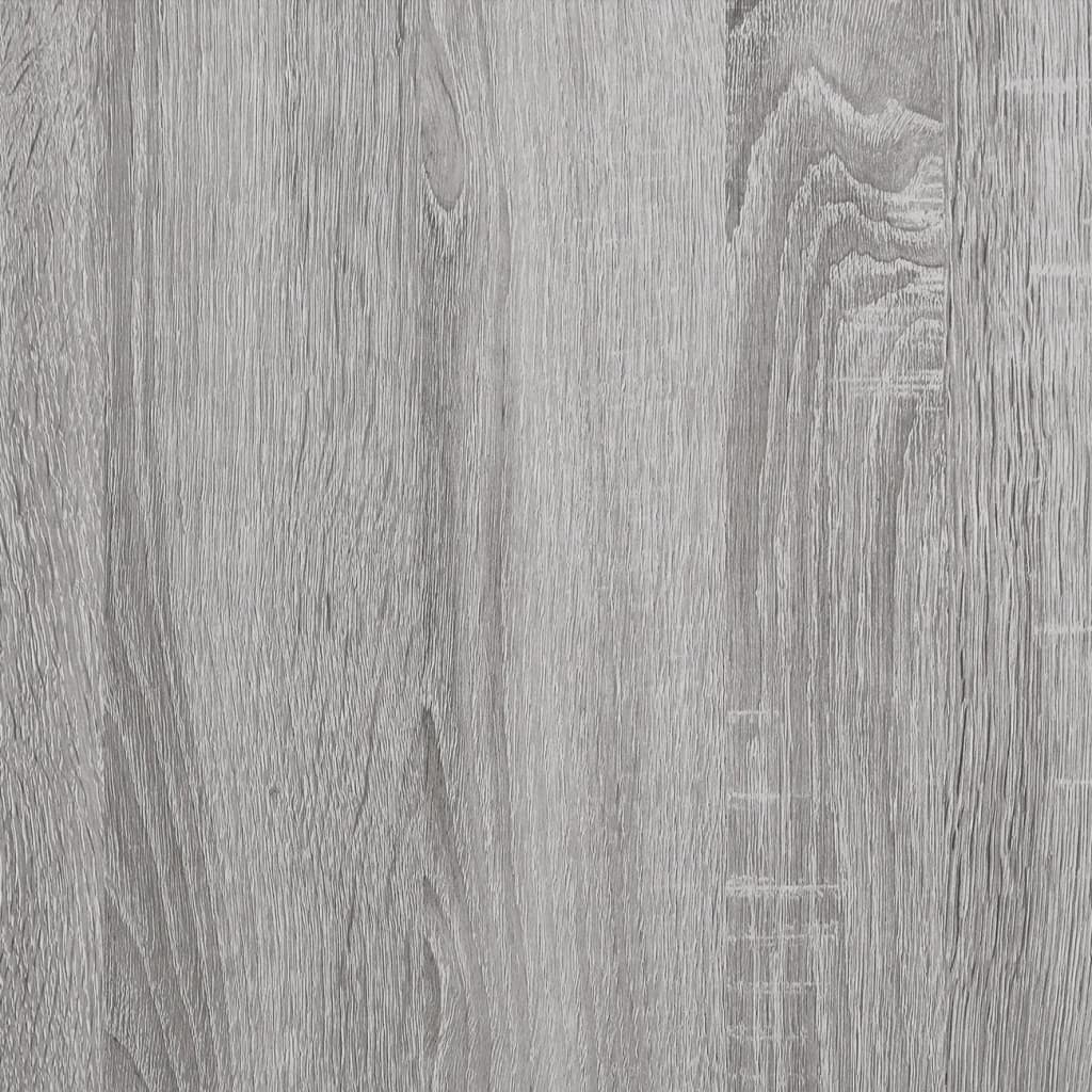 Kitchen trolley gray sonoma 60x45x80 cm engineered wood