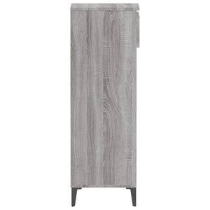 Shoe shelf gray sonoma 40x36x105 cm engineered wood
