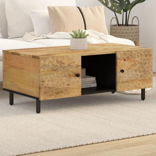 Coffee table 100x54x40 cm solid mango wood