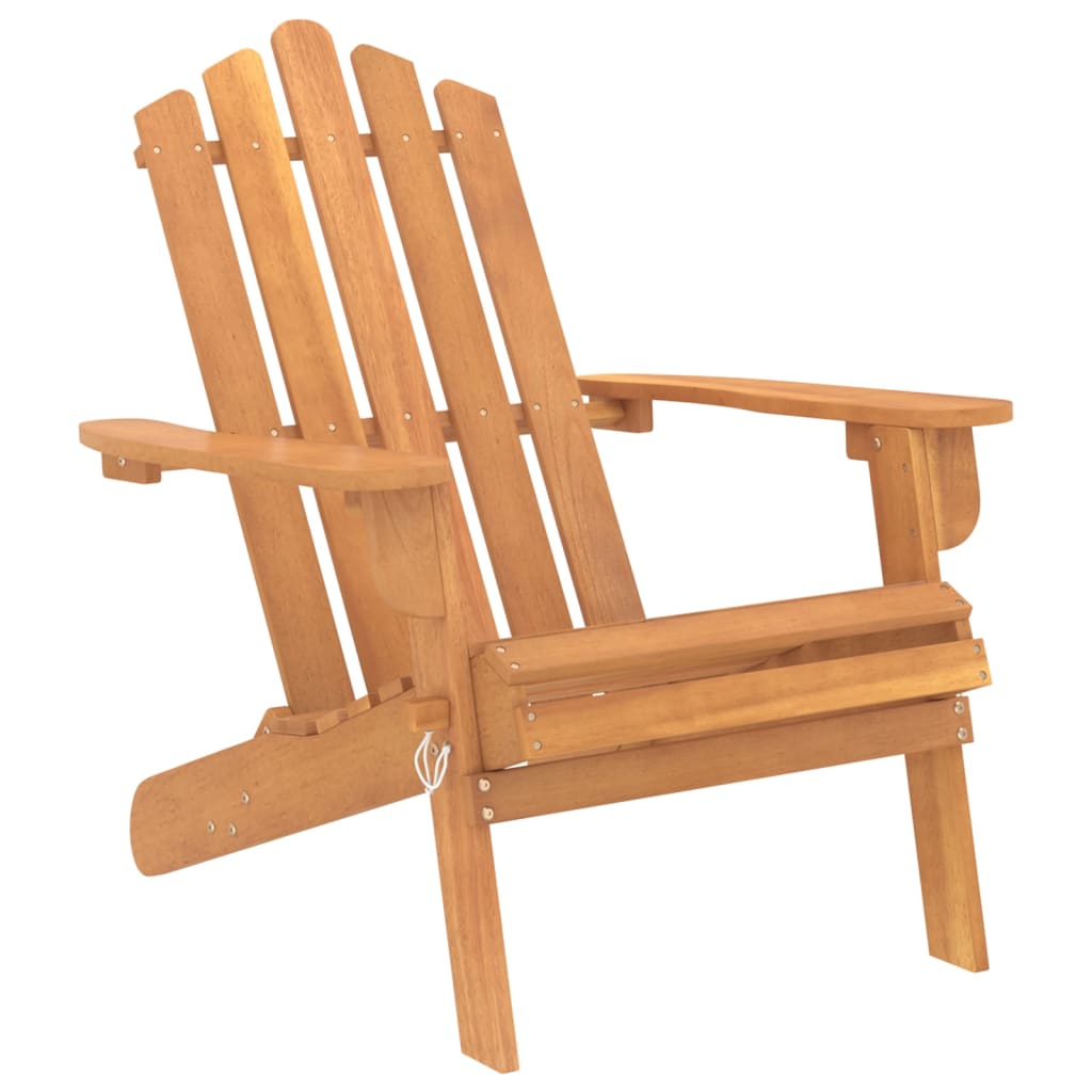 Adirondack garden chairs 2 pcs solid acacia wood