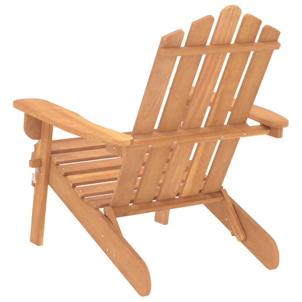 Adirondack garden chairs 2 pcs solid acacia wood