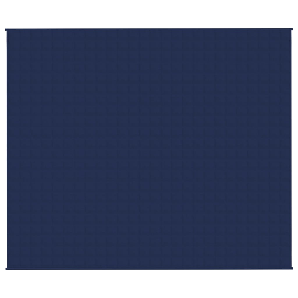 Weighted blanket blue 220x260 cm 11 kg fabric