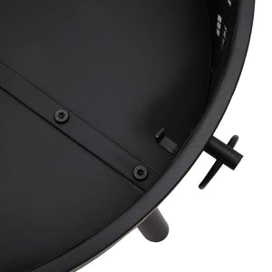Fire bowl with fire rake 58 cm XXL steel