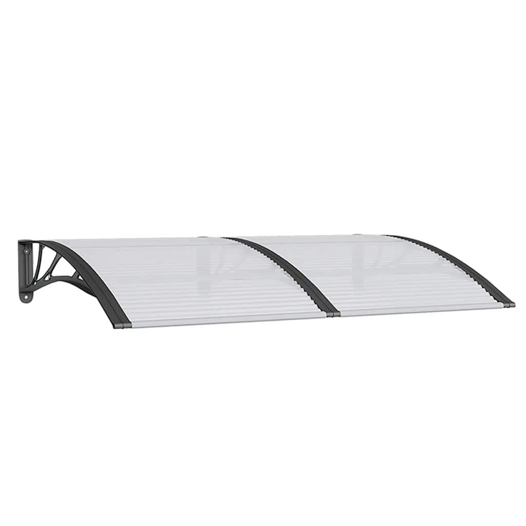 Sunshade black 150x100 cm polycarbonate