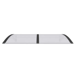 Sunshade black 150x100 cm polycarbonate