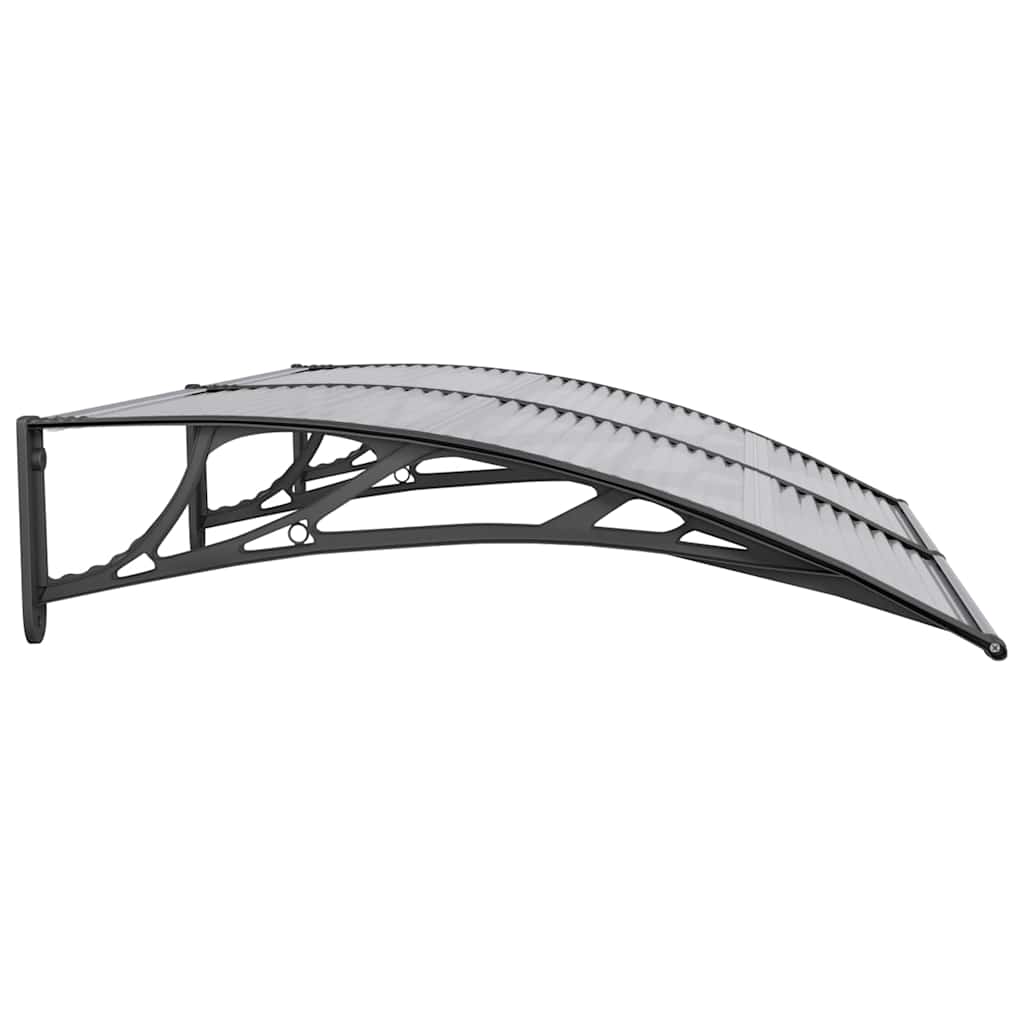 Sunshade black 150x100 cm polycarbonate