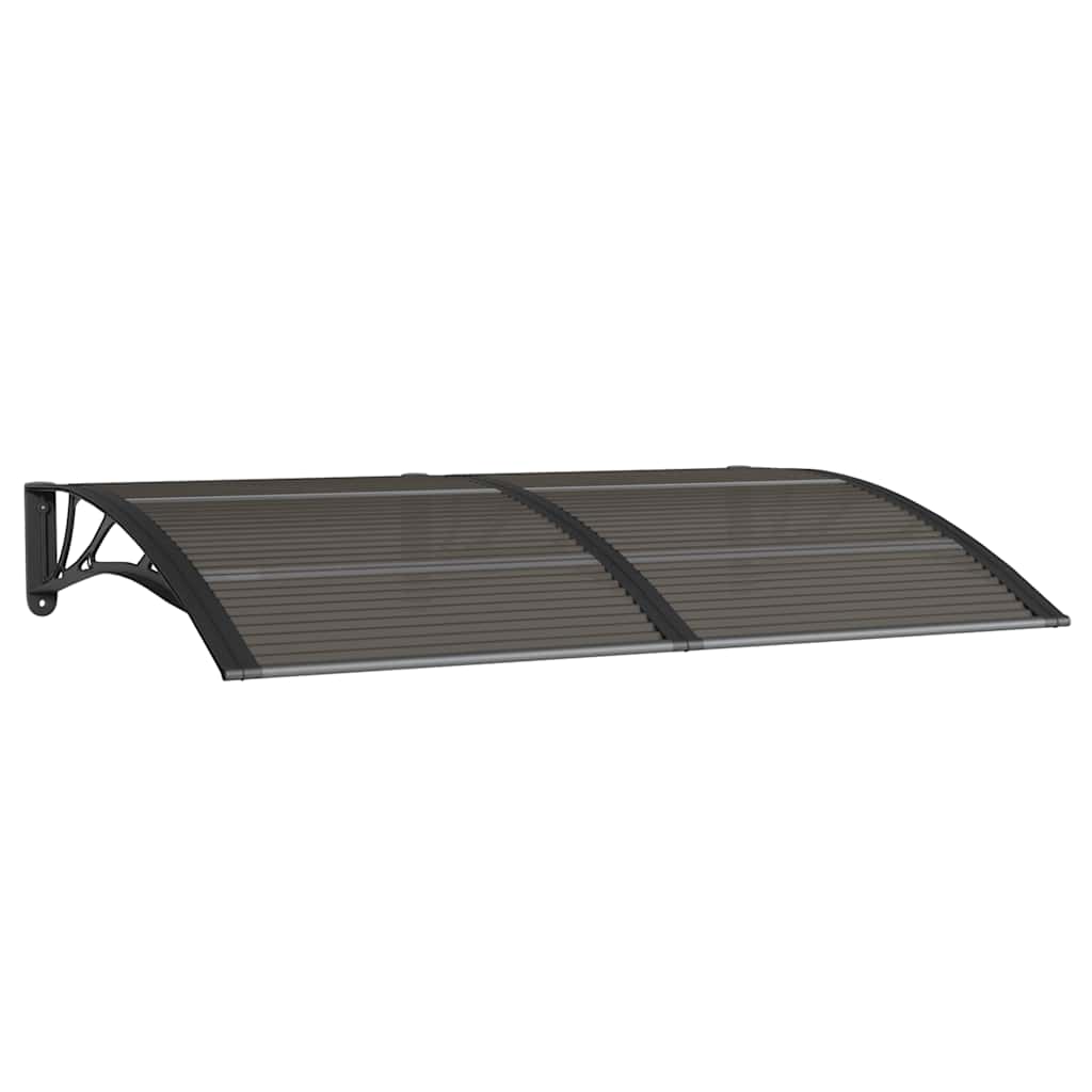 Sunshade black 150x100 cm polycarbonate