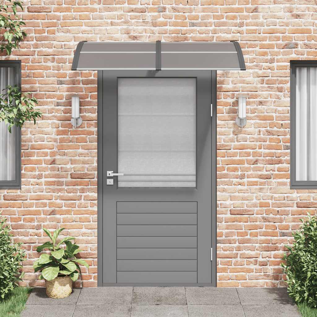 Sunshade black 150x100 cm polycarbonate