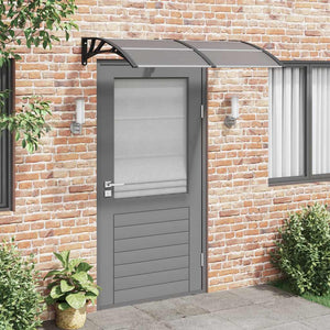 Sunshade black 150x100 cm polycarbonate