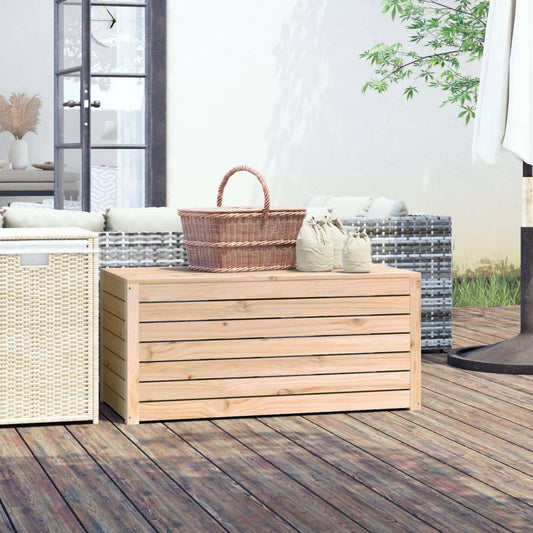 Garden box 101x50.5x46.5 cm solid pine wood