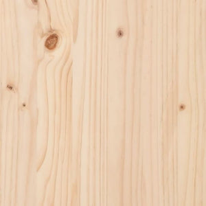 Garden box set 3 pieces solid pine wood