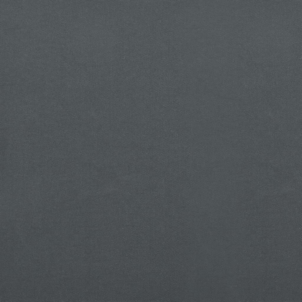 Retractable awning anthracite 4.5x3 m fabric and aluminum