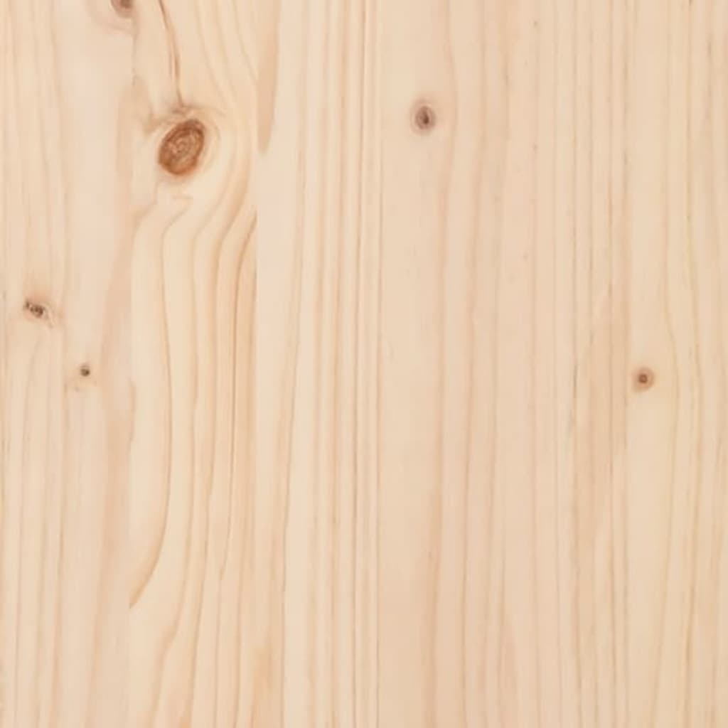 Garden box set 4 pieces solid pine wood