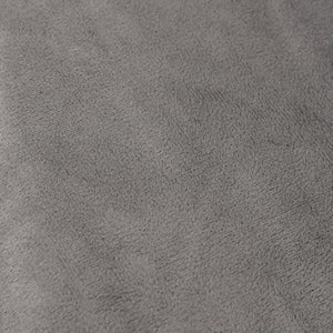 Weighted duvet with cover grey 122x183 cm 9 kg fabric