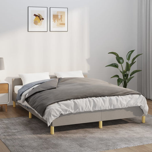 Weighted duvet with cover grey 122x183 cm 9 kg fabric