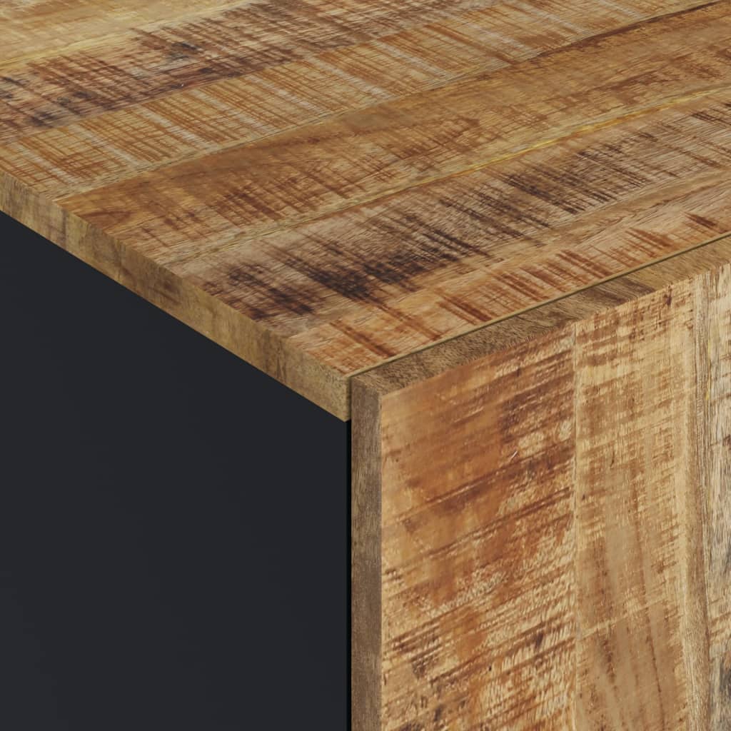 Coffee table 100x54x40 cm solid mango wood and engineered wood