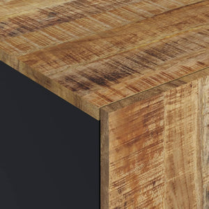 Coffee table 100x54x40 cm solid mango wood and engineered wood