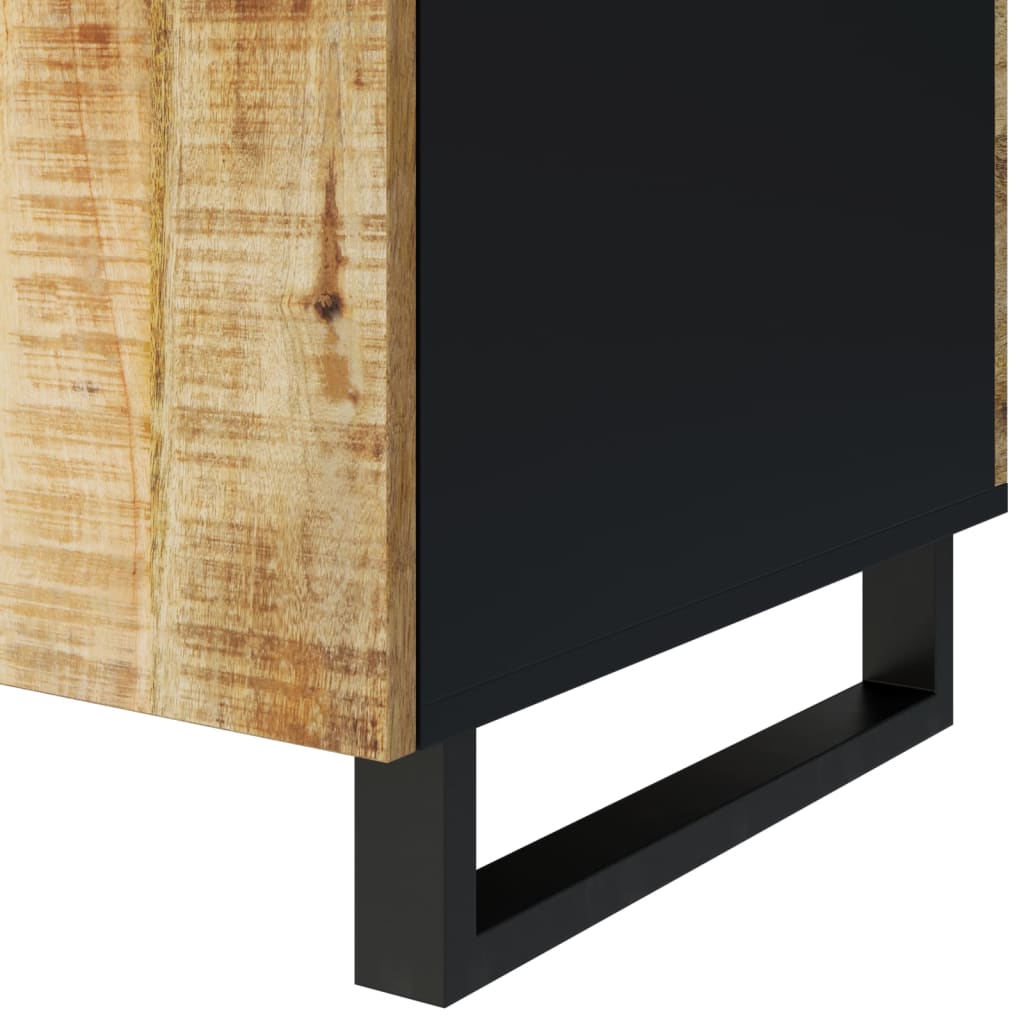 Coffee table 100x54x40 cm solid mango wood and engineered wood