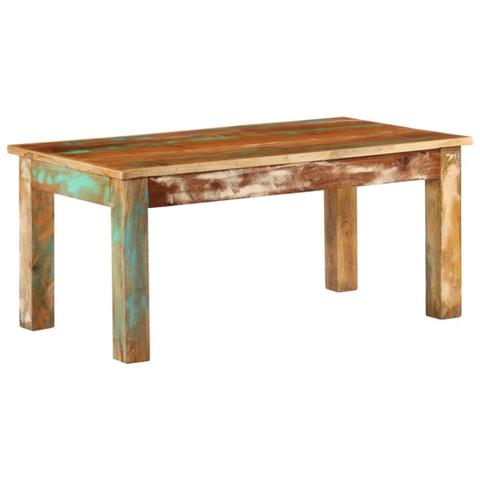 Coffee table 100x55x45 cm reclaimed solid wood