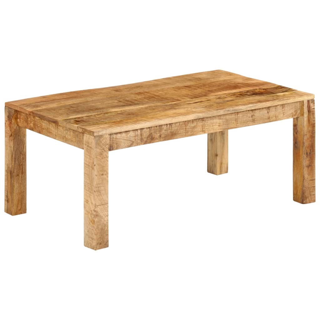 Coffee table 100x55x40 cm solid mango wood