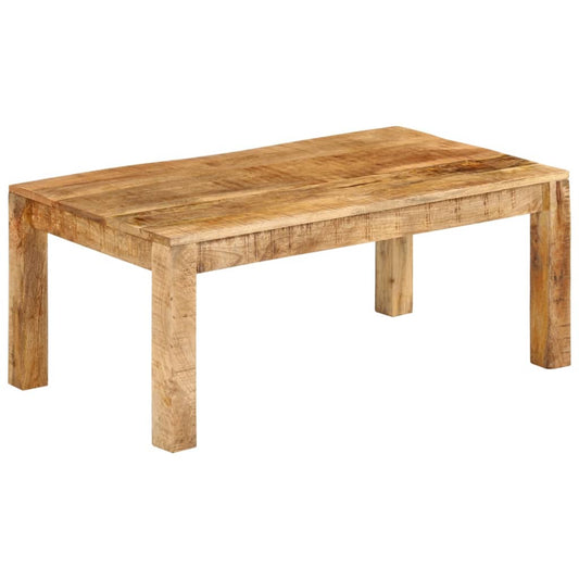 Coffee table 100x55x40 cm solid mango wood