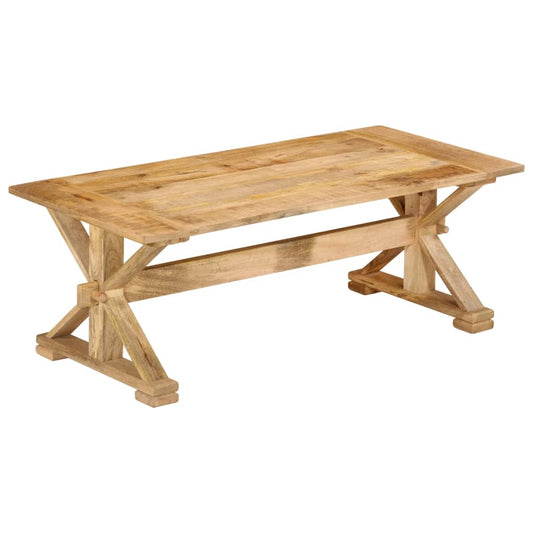 Coffee table 110x52x40 cm solid mango wood