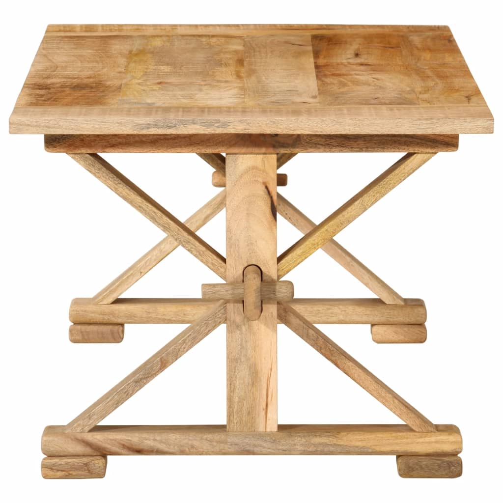 Coffee table 110x52x40 cm solid mango wood