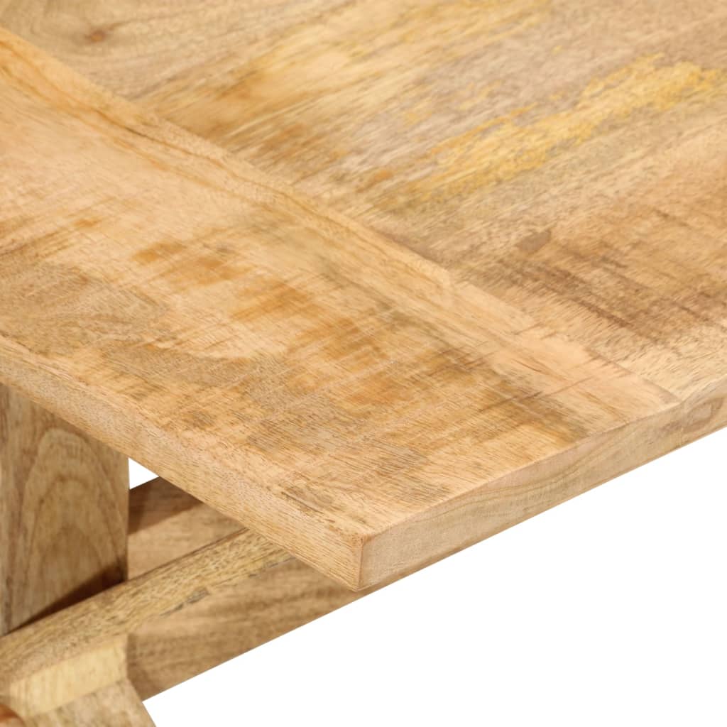 Coffee table 110x52x40 cm solid mango wood