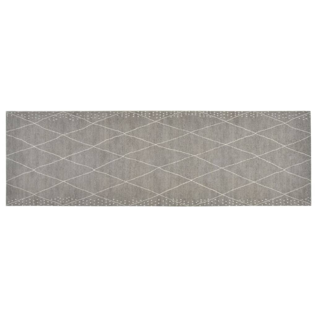 Kitchen rug washable Rhombus 60x180 cm velvet