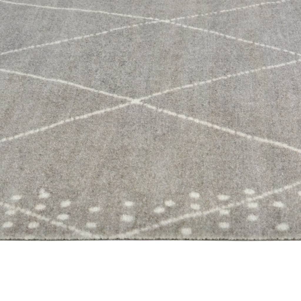 Kitchen rug washable Rhombus 60x180 cm velvet
