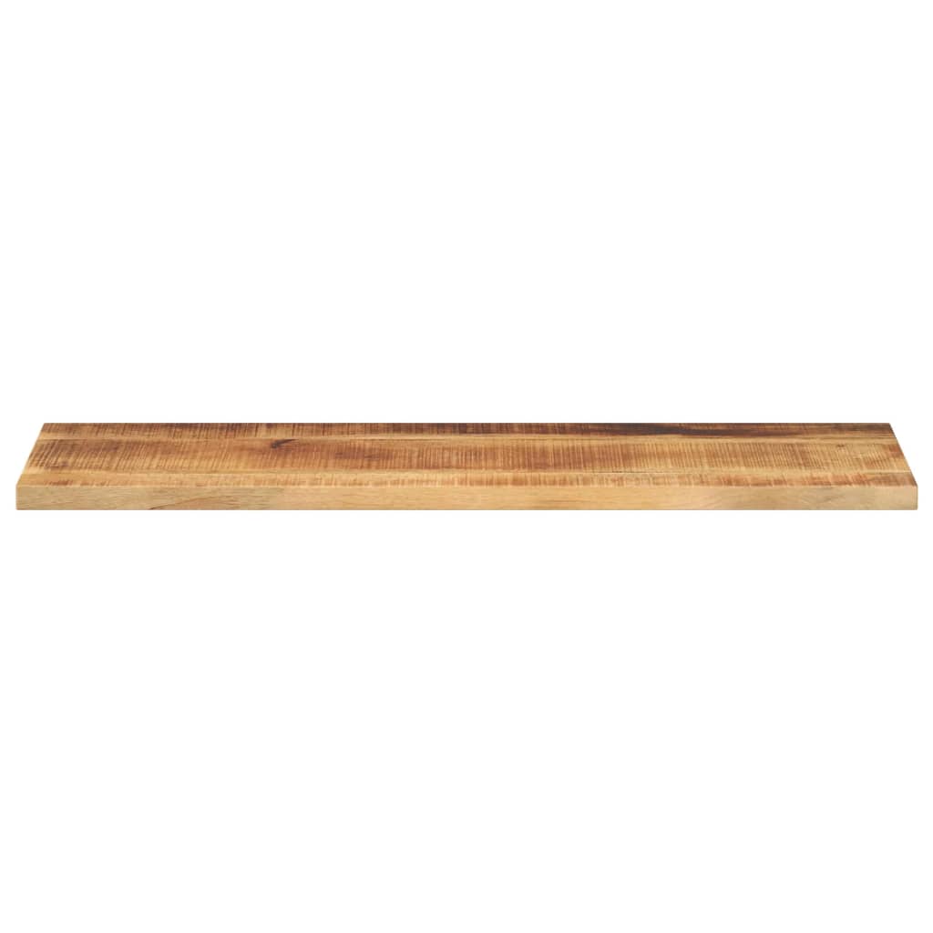 Bordplate 100x30x2,5 cm rektangulær grovt heltre mango
