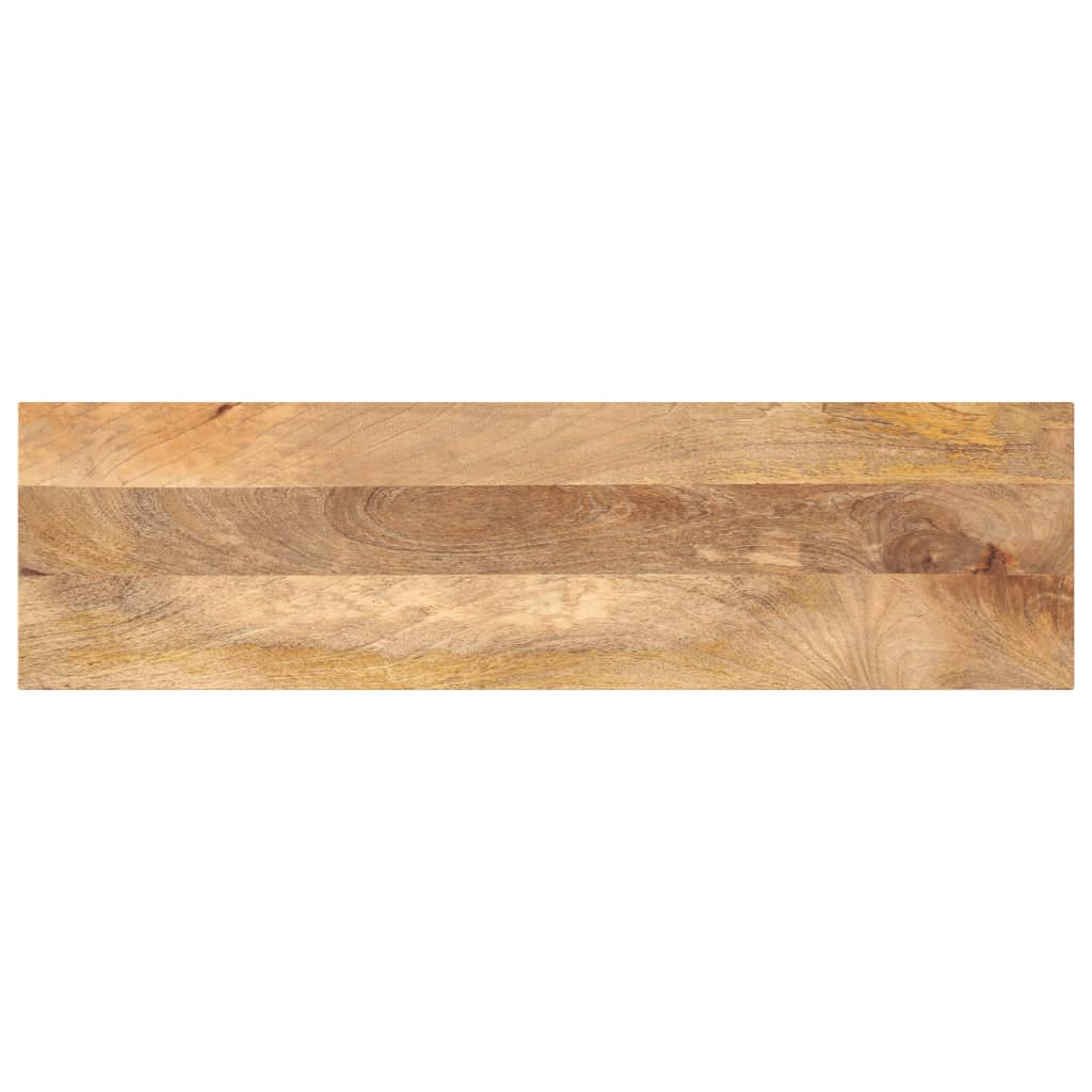Bordplate 100x20x2,5 cm rektangulær heltre mango