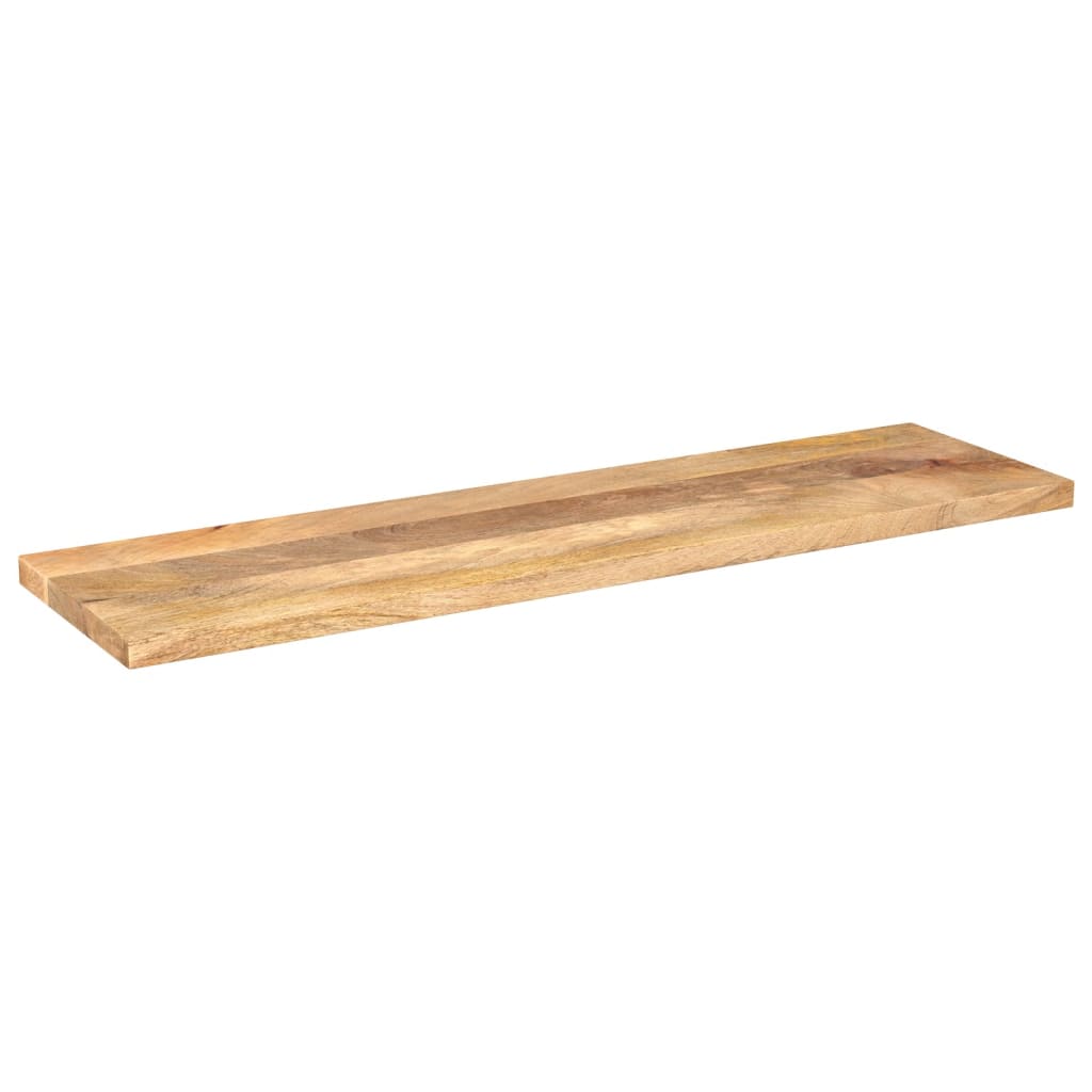 Bordplate 100x20x2,5 cm rektangulær heltre mango