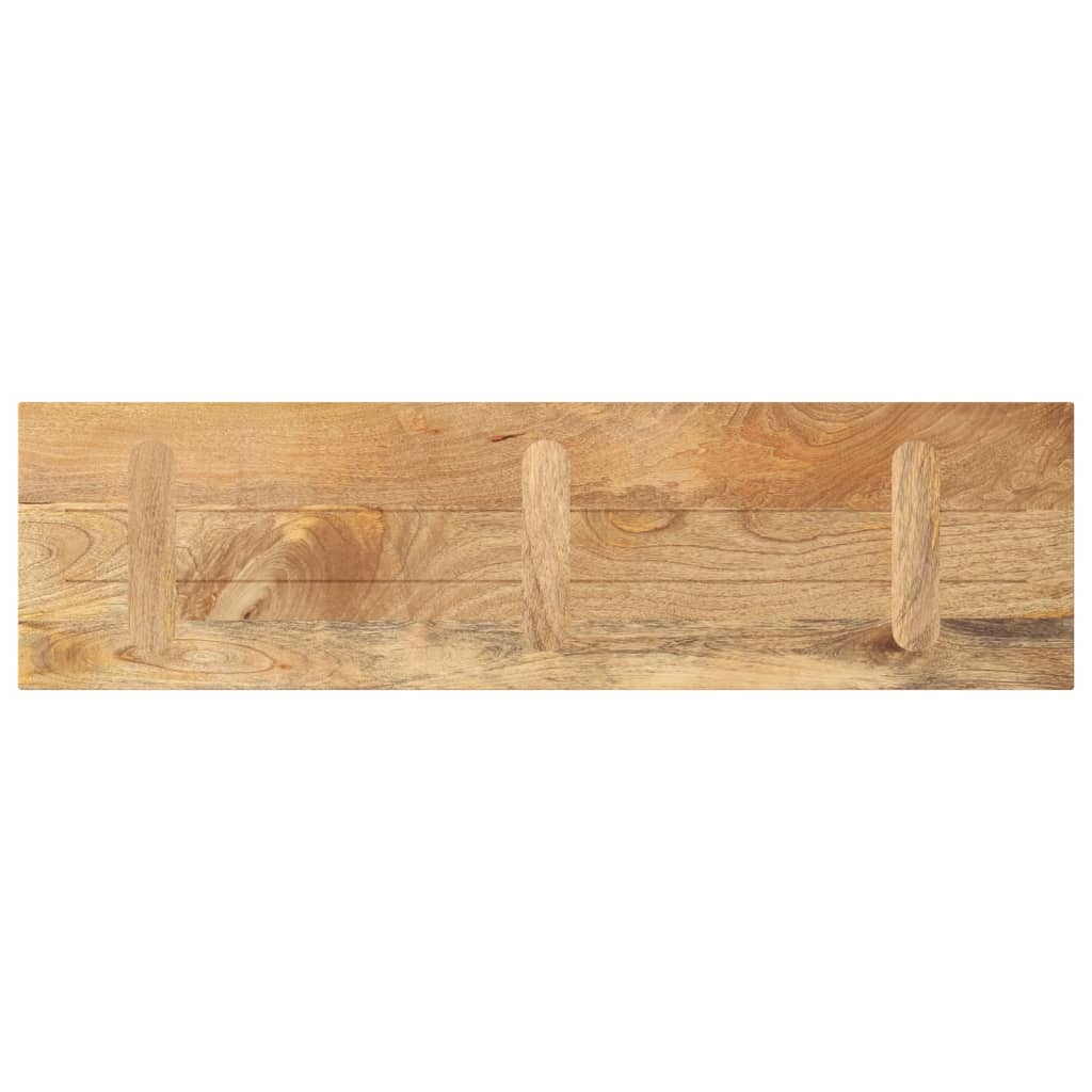 Bordplate 100x20x2,5 cm rektangulær heltre mango