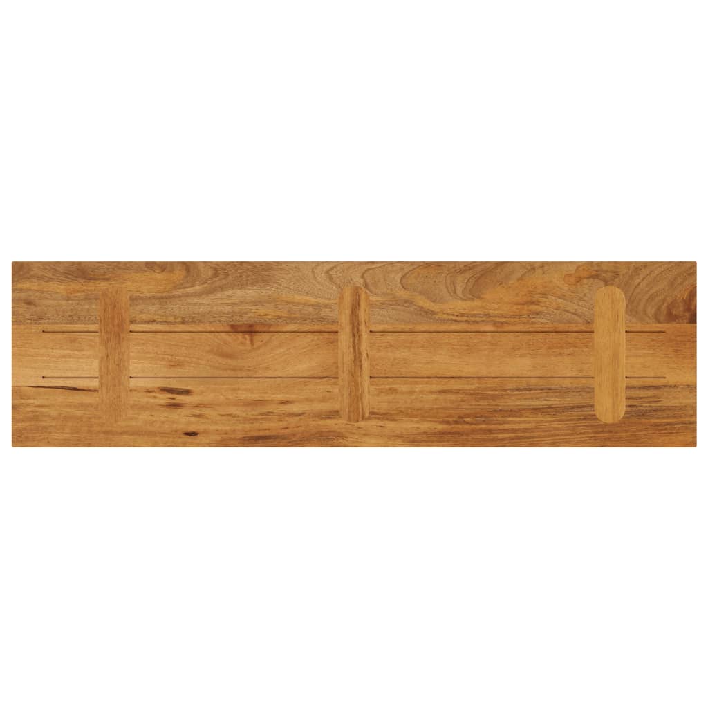 Bordplate 100x30x2,5 cm rektangulær heltre mango
