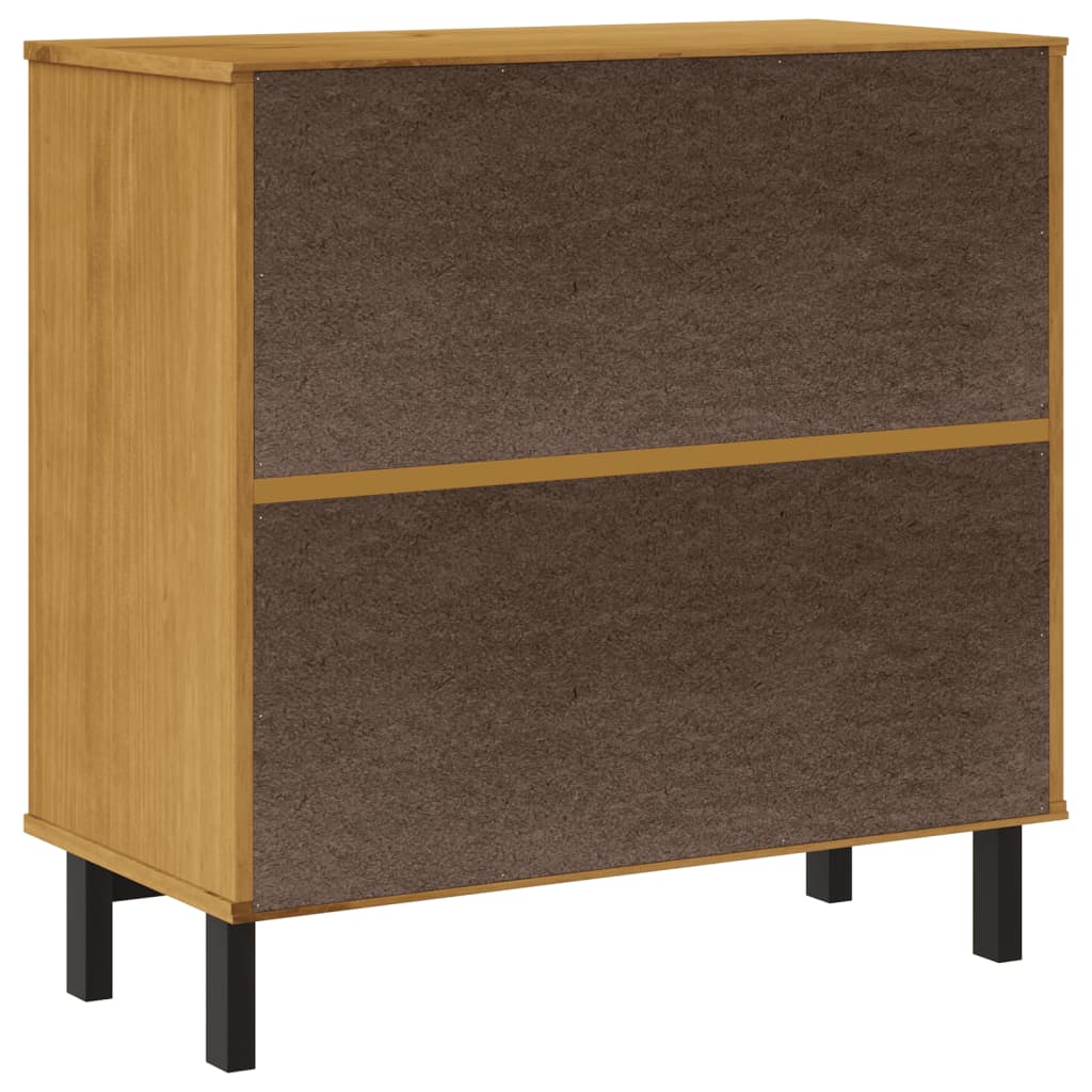 Chest of drawers FLAM 80x40x80 cm solid pine wood