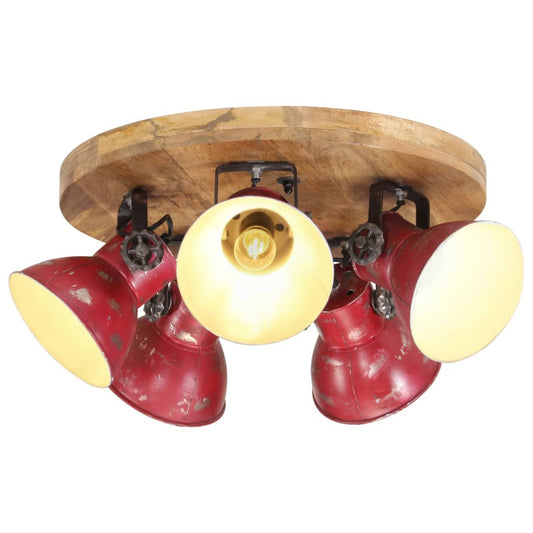 Ceiling lamp 25 W dark red 50x50x25 cm E27