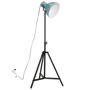 Floor lamp 25 W denim blue 61x61x90/150 cm E27