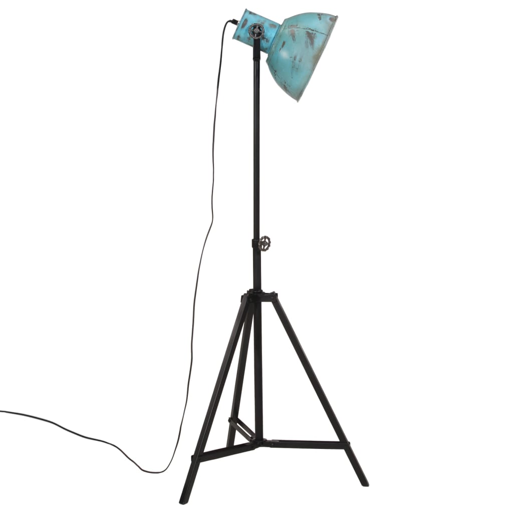 Floor lamp 25 W denim blue 61x61x90/150 cm E27