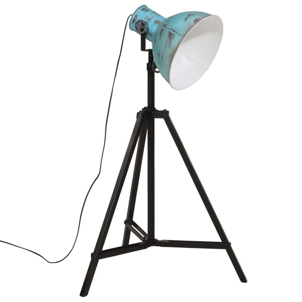 Floor lamp 25 W denim blue 61x61x90/150 cm E27