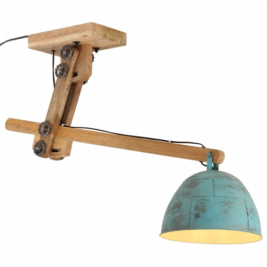 Ceiling lamp 25 W denim blue 105x30x65-108 cm E27