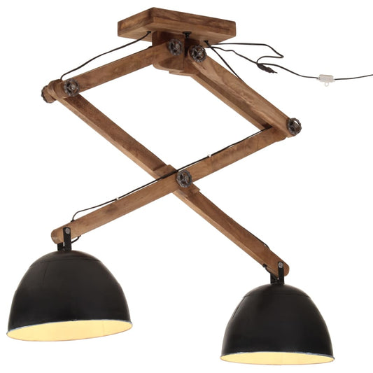 Ceiling lamp 25 W black 29x18x85 cm E27