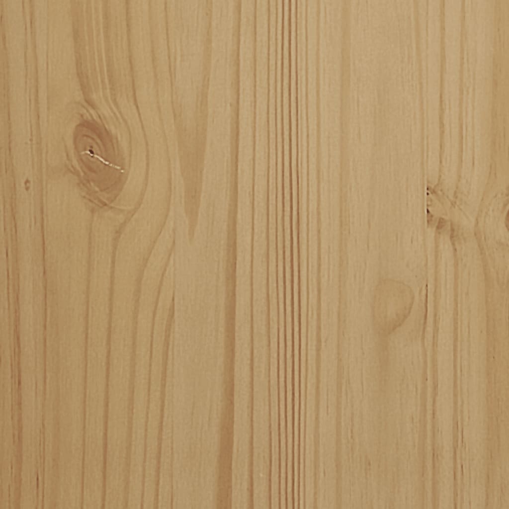Chest of drawers FLORO wax brown solid pine